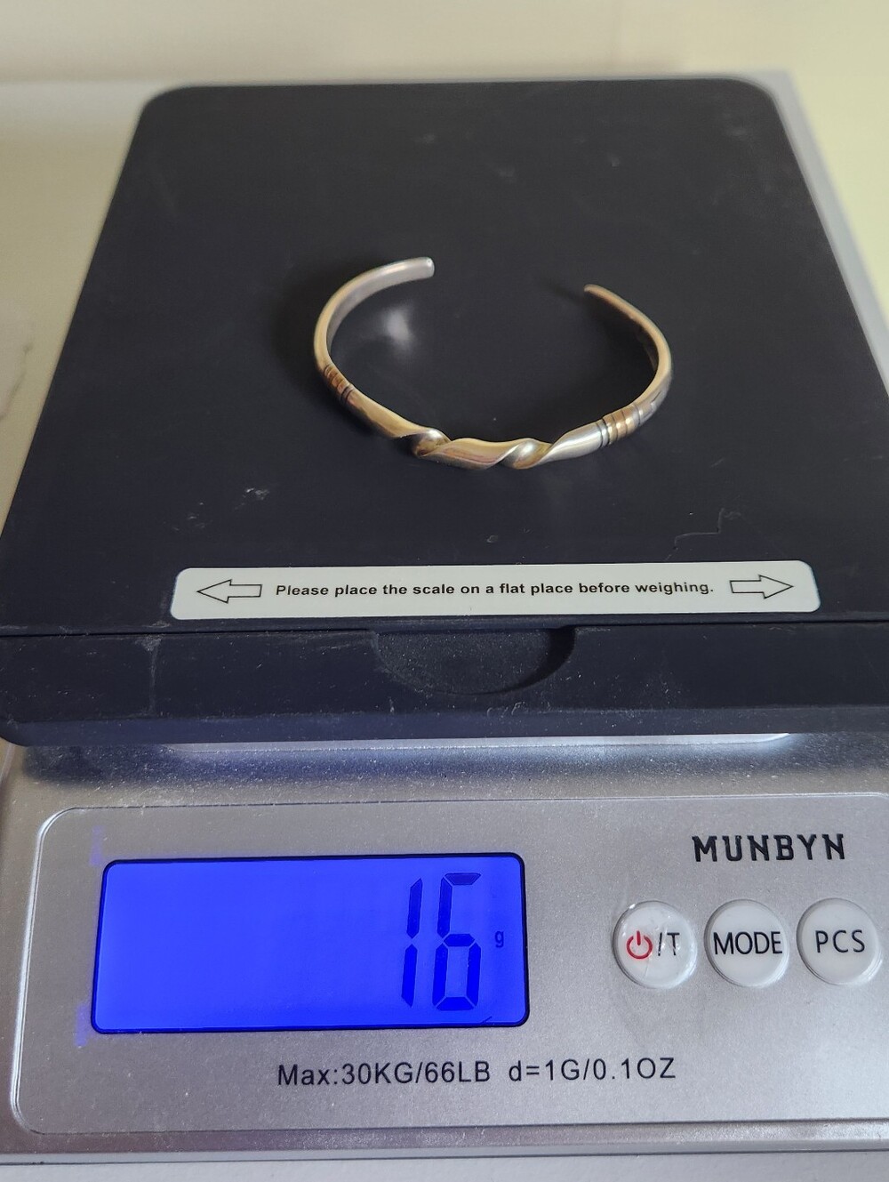 STERLING 14K RODERICK & MARILYN TENORIO CAROLYN POLLACK RELIOS CUFF BRACELET - Picture 12 of 12
